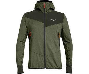 Salewa - Forros polares - Agner Hybrid Polarlite Durastretch M FZ Hoody Dark Olive Melange - Talla M - Caqui Caqui M