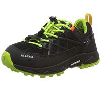 Salewa JR Wildfire Waterproof Zapatos de Senderismo, Black Out/Cactus, 36 EU