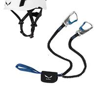 Salewa Juego de vía de escalada Premium Attac freno + correa Evo + casco de escalada Toxo 3.0
