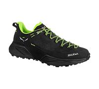 SALEWA Ms Dropline Leather, Zapatillas de Deporte Hombre, Negro Black Pale Frog, 45 EU