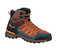SALEWA MS MTN TRAINER LITE MID GTX, Botas de Senderismo Hombre, Black Out Carrot, 41 EU