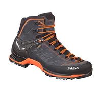 Salewa mtn trainer mid gtx (asphalt/fluo orange) hombre de zapatos de senderismo