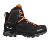 SALEWA Mtn Trainer 2 Mid Gtx M Onyx/black - Hombre - Negro/Narnaja - talla 11.5- modelo 2023