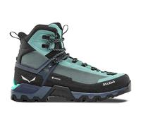 Salewa MTN Trainer 3 TECH MID GTX Willow/Orion Blue Calzado de senderismo para mujer UK 7,5