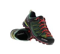 SALEWA WS MTN TRAINER LITE GTX, Zapatos de Senderismo Mujer, Feld Green Fluo Coral, 40.5 EU