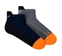 SALEWA Mtn Trn Am M Low Sock Calcetines, Hombre, Navy Blazer/0620/4570, 42-44