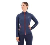 SALEWA Mujer PEDROC PL R W FZ Chaqueta Polar, Navy Blazer melange/6080, 46/40