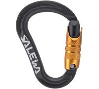 Salewa Ortles HMS C.3 S Carabiner, Black/Orange, Uni