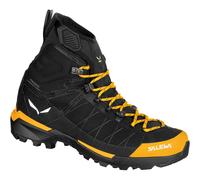SALEWA Ortles Light Mid Ptx - Hombre - Negro / Amarillo - talla 44 1/2- modelo 2024