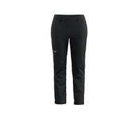 SALEWA Pantalón de senderismo para mujer Puez Dolomitic 2 Durastretch Largo negro | 34