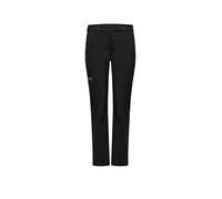 SALEWA Pantalón de senderismo para mujer Puez Dolomitic 2 Durastretch Regular negro | 38