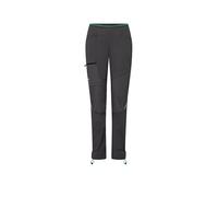 SALEWA Pantalón de senderismo softshell para mujer NXT Durastretch negro | 38