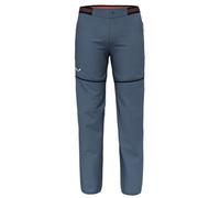 Pantalón convertible Salewa Pedroc 2 Durastretch azul oscuro - M