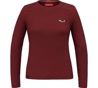 Salewa, Pedroc Dry Tee W., Unisex, Rojo, M