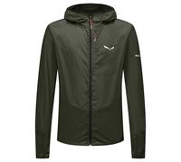 Salewa Pedroc Wind Hoody Light Jacket M Dark Olive Chaqueta de hombre L