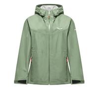 Salewa - Ropa de senderismo mujer - Puez 2.5L Ptx Jacket W Pastel Green para Mujer - Talla S - Verde Verde S