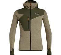 SALEWA Puez 2 Dry L/s Hood Fz Tee - Hombre - Verde - talla M- modelo 2026