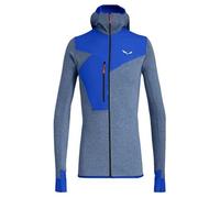 SALEWA Puez 2 Dry M L/S Hood Fz Tee Chaqueta de forro polar para hombre, Hombre, Electric Melange/0910, 46/S