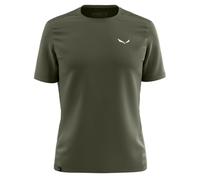 Salewa PUEZ HYB Dry - Camiseta (Talla M, Talla M), Color Verde