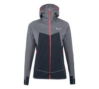 Salewa Puez Hybrid Polarite Hooded Fleece, Sudadera Mujer, Navy Blazer Melange/6080, S