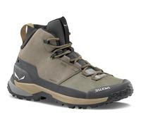 Salewa Puez Leather Mid PTX Caballeros Calzado de montaña 10.5 Verde oliva oscuro