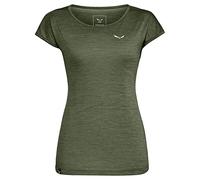 Salewa Puez Melange Dry Mujer T-Shirt dark olive melange