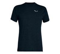 SALEWA PUEZ Melange Dry M S/S tee, 2XL, Blueberry Melange