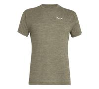 SALEWA PUEZ Melange Dry M S/S tee, Camiseta Hombre, Verde (Dark Olive Melange), 5XL