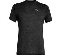 Salewa Puez Melange Dry S/S Caballeros Camiseta funcional S Negro
