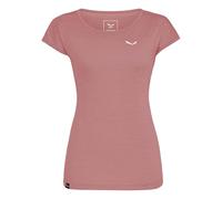 SALEWA Puez Melange Dry T-Shirt W, Desert Pink Melange, M