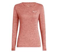 SALEWA Puez Melange Dry tee W, Desert Pink Melange, L
