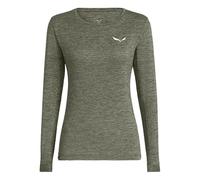 SALEWA Puez Melange Dry tee W, Faded Green Melange, XL