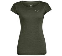 SALEWA Puez Melange Dry W S/s - Mujer - Verde - talla 48/42- modelo 2025