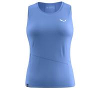 SALEWA Camiseta de tirantes funcional para mujer Puez Sporty Dry'Ton azul claro | 38