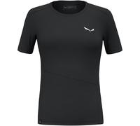 Salewa Puez Sporty Seco Camiseta de las Señoras Senderismo Exterior Negro