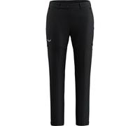 Pantalón convertible Salewa Puez Talvena Durastretch 2/1 negro mujer - 40