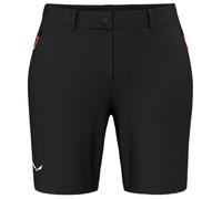 SALEWA Pantalones cortos de senderismo para mujer Puez Talvena Durastretch negro | 38