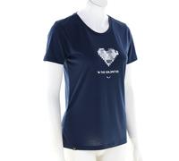 Salewa Pure Heart Dry Mujer T-Shirt 38 Azul oscuro
