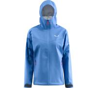 Salewa - Ropa de senderismo mujer - Puez 2.5L PTX Jacket W Faded Green para Mujer - Talla S - Verde Verde S