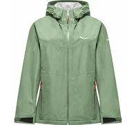 Salewa - Ropa de senderismo mujer - Puez 2.5L Ptx Jacket W Pastel Green para Mujer - Talla S - Verde Verde S