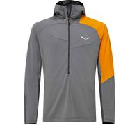 Salewa - Ropa de senderismo - Nxt Hyb 1/2 Zip Tee M Quiet Shade - Talla M - Gris Gris M