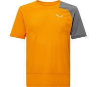 Salewa - Ropa de senderismo - Nxt Hyb T-Shirt M Turmeric - Talla L - Naranja Naranja L