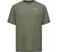 Salewa - Ropa de senderismo - Pedroc Dry Light T-Shirt M Faded Green de Lana - Talla M - Verde Verde M