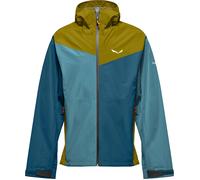 Salewa - Ropa de senderismo - Puez 2.5L Ptx Jacket M Olive Oil Multi - Talla M - Verde Verde M