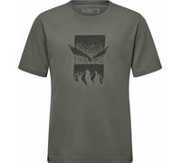 Salewa - Ropa para escalada - Eagle 3Cime T-Shirt M Faded Green - Talla L - Verde Verde L