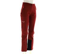 Salewa Sella DST Mujer Pantalón de ski de travesía 34 Rojo oscuro