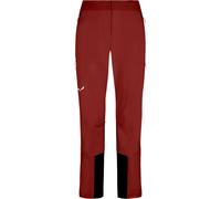 Salewa Sella DST Mujer Pantalón de ski de travesía 38 Rojo oscuro
