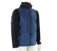 Salewa Sella Durastretch Hybrid Caballeros Chaqueta de ski de travesía S Negro