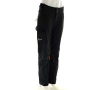 Salewa Sella Durastretch Hybrid Caballeros Pantalón de ski de travesía L Negro