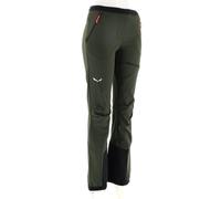 Salewa Sella Durastretch Light Mujer Pantalón de ski de travesía 34 Verde oliva oscuro